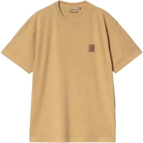 Nelson T-Shirt Bourbon , Herren, Größe: M - Carhartt WIP - Modalova