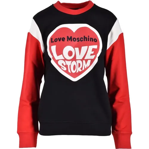 Sweatshirt for Women , female, Sizes: XS, M, S - Love Moschino - Modalova