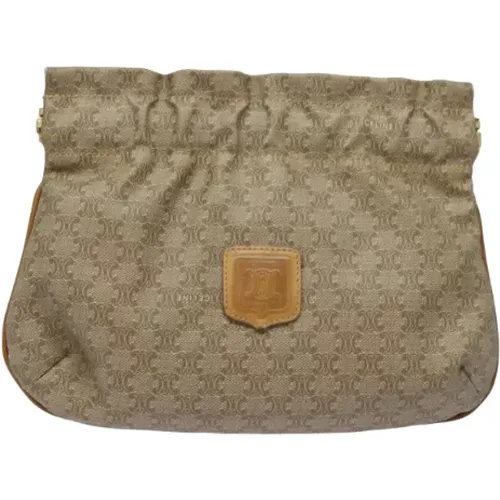 Pre-owned Canvas clutches , female, Sizes: ONE SIZE - Celine Vintage - Modalova