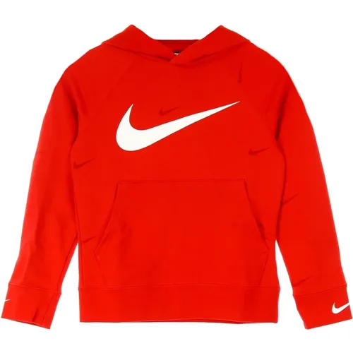 Jungen Leichter Kapuzenpullover Fleece Pullover , Herren, Größe: XS - Nike - Modalova