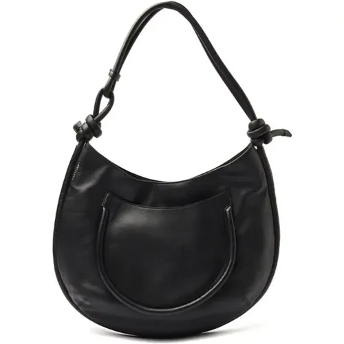 Leather Handbag Demi S , female, Sizes: ONE SIZE - Zanellato - Modalova