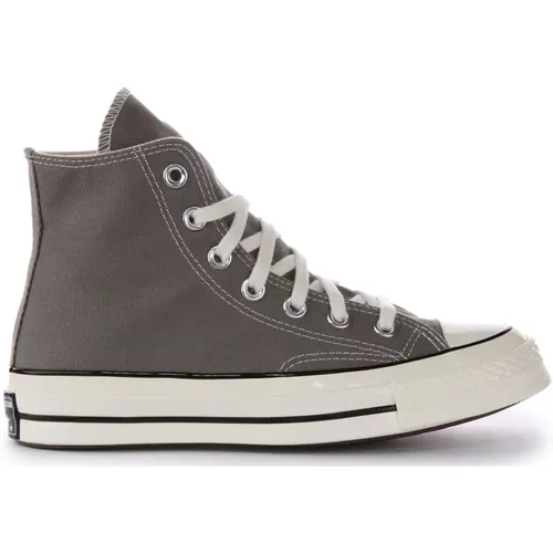 Canvas Hi Top Trainers in Grey , male, Sizes: 8 UK, 3 UK, 2 1/2 UK, 7 UK, 3 1/2 UK, 8 1/2 UK, 5 UK, 9 UK, 11 UK, 4 UK, 10 UK, 7 1/2 UK, 6 UK, 5 1/2 UK - Converse - Modalova