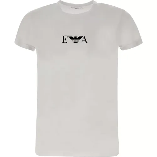 Herren Baumwoll T-Shirt Set Weiß , Herren, Größe: XL - Emporio Armani - Modalova