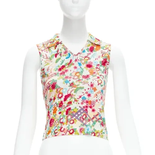 Pre-owned Multicolored Fabric Top , female, Sizes: M - Dior Vintage - Modalova