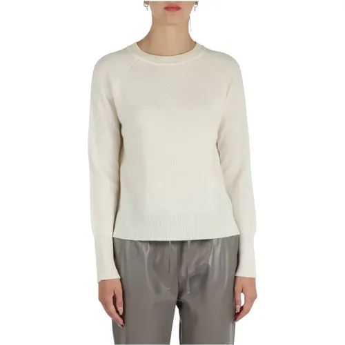 Wool Cashmere Raglan Sweater , female, Sizes: S, L, XL, M - Marella - Modalova