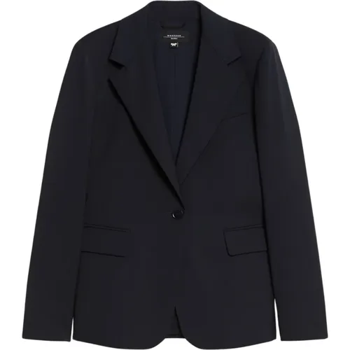 Klassischer Blazer mit Femininer Silhouette - Max Mara Weekend - Modalova