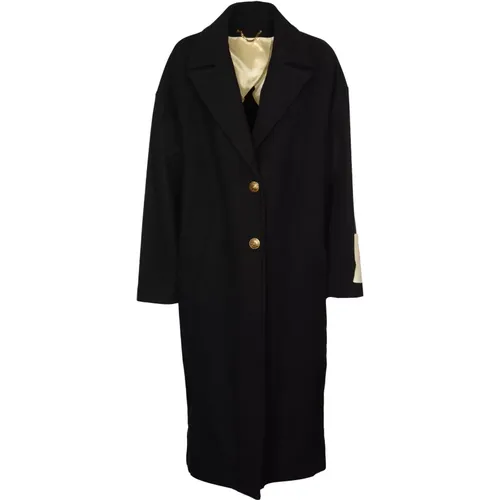 Cocoon Wool Blend Coat , female, Sizes: XS - Golden Goose - Modalova