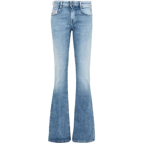 D-Ebbey L32 Ausgestellte Jeans , Damen, Größe: W28 - Diesel - Modalova