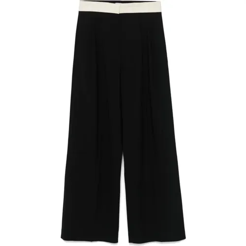 Poly Wool Trousers , female, Sizes: 2XS, S, XS - Alysi - Modalova