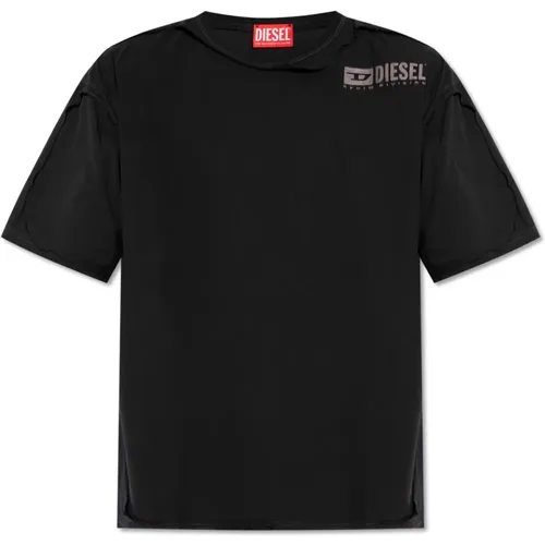 T-Boxt T-Shirt mit Logo , Herren, Größe: 2XL - Diesel - Modalova