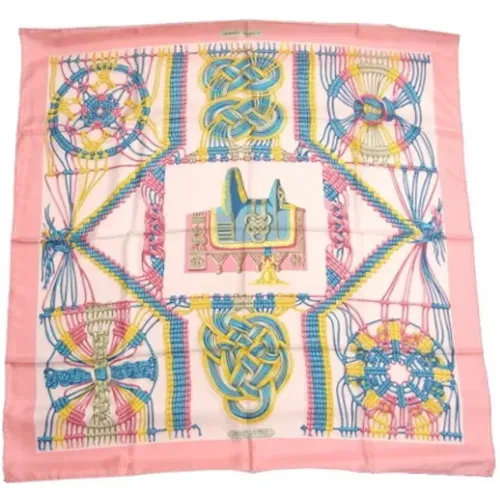 Pre-owned Silk scarves , female, Sizes: ONE SIZE - Hermès Vintage - Modalova