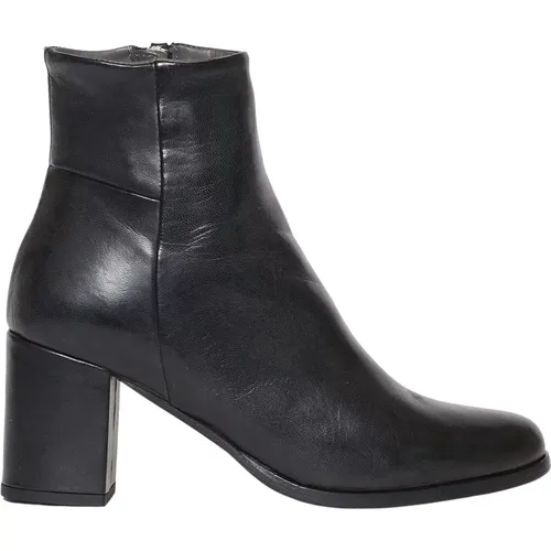 Leather Ankle Boots , female, Sizes: 7 UK, 3 UK, 2 1/2 UK - Rossano Bisconti - Modalova