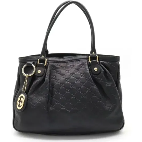 Pre-owned Leather totes , female, Sizes: ONE SIZE - Gucci Vintage - Modalova