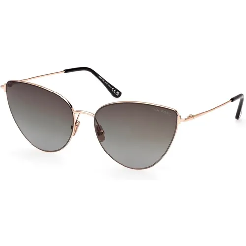 Rose Gold Sunglasses Anais-02 FT 1005 , female, Sizes: 62 MM - Tom Ford - Modalova