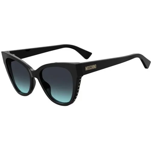 Stylish Sunglasses in and Grey , female, Sizes: 54 MM - Moschino - Modalova