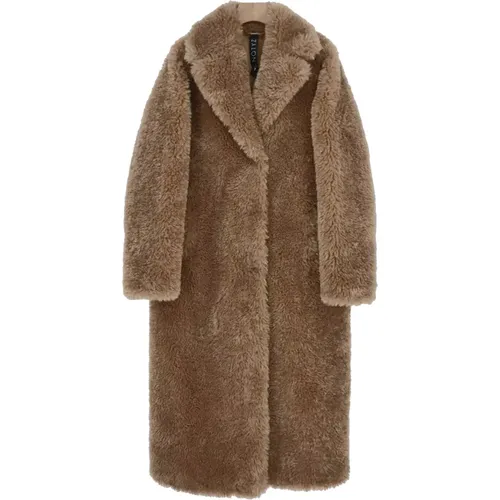 Faux Fur Coat Stylish Quality , female, Sizes: 2XL - Notyz - Modalova