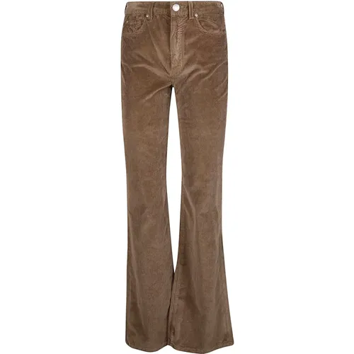 Flare Pant without Belt , female, Sizes: W28, W29, W26, W25 - pinko - Modalova