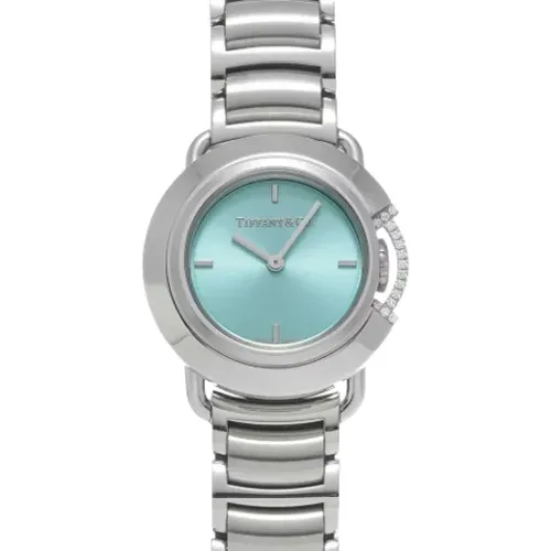 Pre-owned Stainless Steel watches , female, Sizes: ONE SIZE - Tiffany & Co. Pre-owned - Modalova