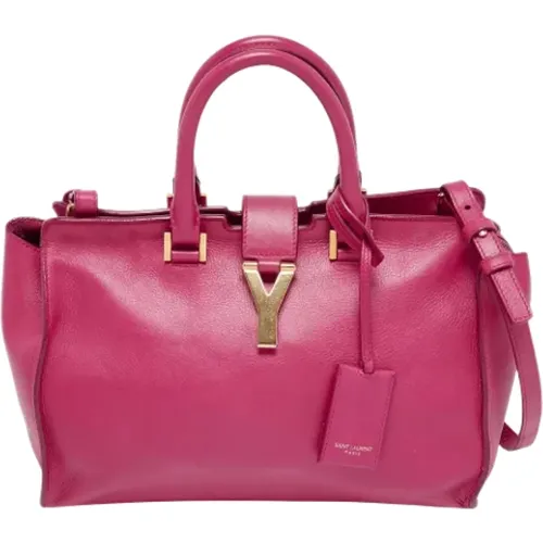 Pre-owned Leder schultertasche - Yves Saint Laurent Vintage - Modalova