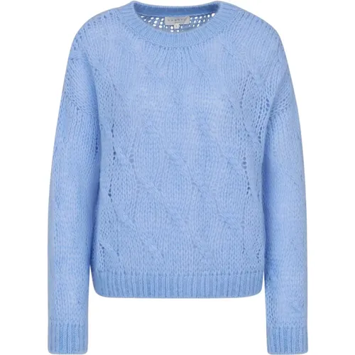 Mohair Zopfmuster Pullover , Damen, Größe: M - Bugatti - Modalova