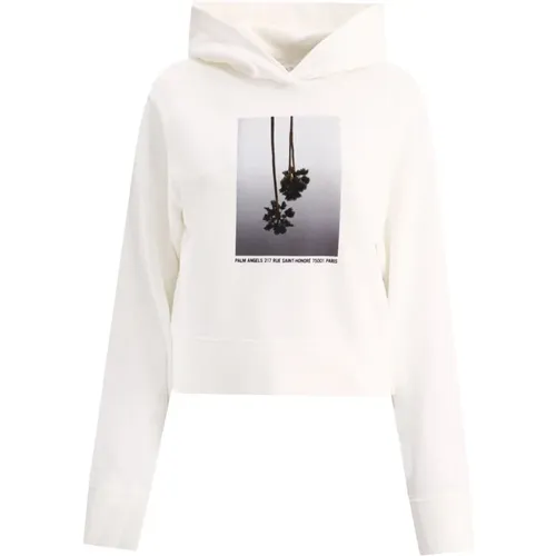 Mirage Hoodie , female, Sizes: XS, S - Palm Angels - Modalova