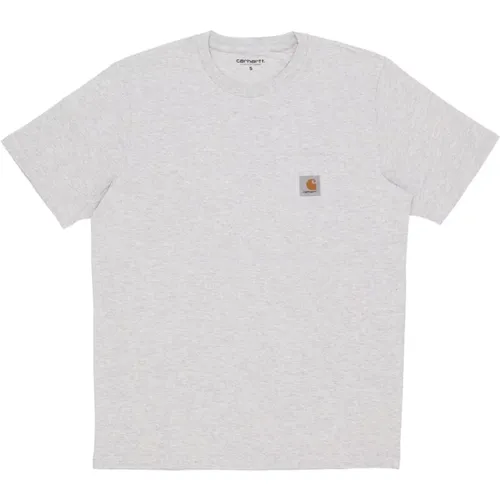 Tasche Tee Ash Heather Kurzarm - Carhartt WIP - Modalova