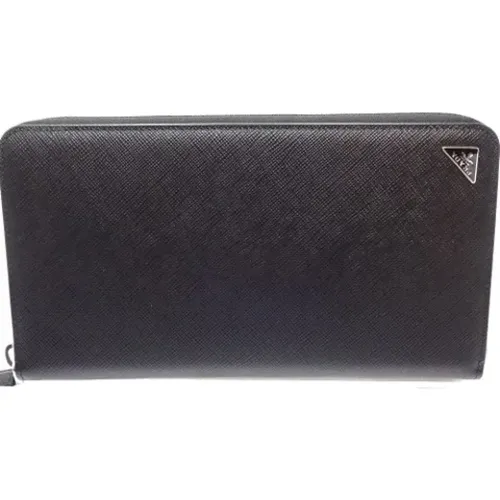 Pre-owned Leather wallets , female, Sizes: ONE SIZE - Prada Vintage - Modalova