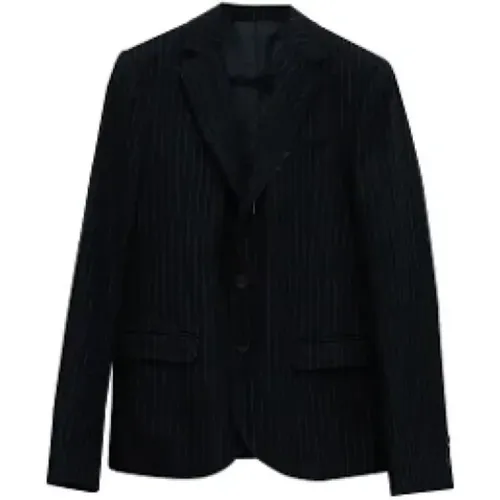 Pre-owned Wool outerwear , male, Sizes: 3XS - Alexander McQueen Pre-owned - Modalova