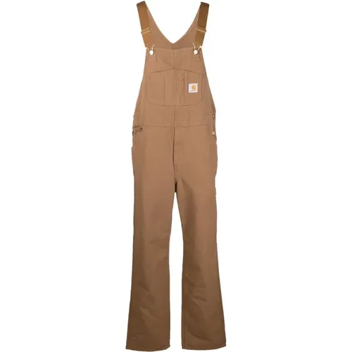 Brauner Jeans Jumpsuit für Männer - Carhartt WIP - Modalova