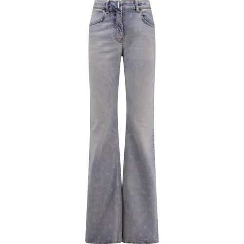 Jeans with 4G Logo Print , female, Sizes: W28, W27, W26 - Givenchy - Modalova