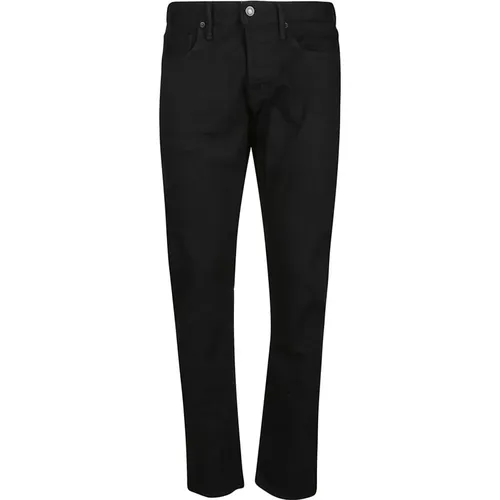 Lead Stretch Slim Fit Jeans , Herren, Größe: W32 - Tom Ford - Modalova