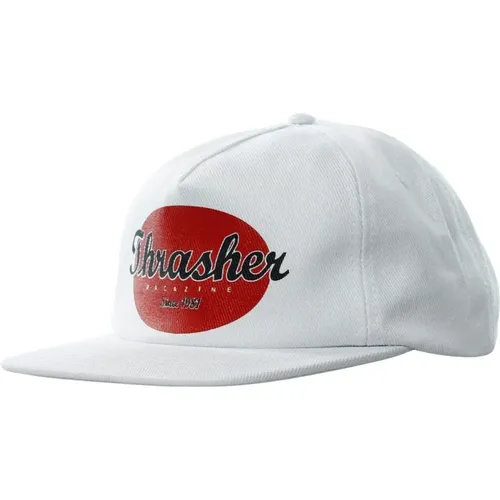Snapback Oval Hat , Herren, Größe: ONE Size - Thrasher - Modalova
