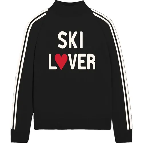 Ski Lover Half Neck Sweater , Damen, Größe: M - MC2 Saint Barth - Modalova