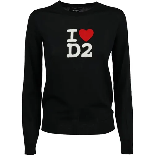 Pullover , female, Sizes: XL, XS - Dsquared2 - Modalova