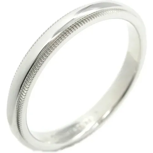 Pre-owned Platinum rings , female, Sizes: ONE SIZE - Tiffany & Co. Pre-owned - Modalova