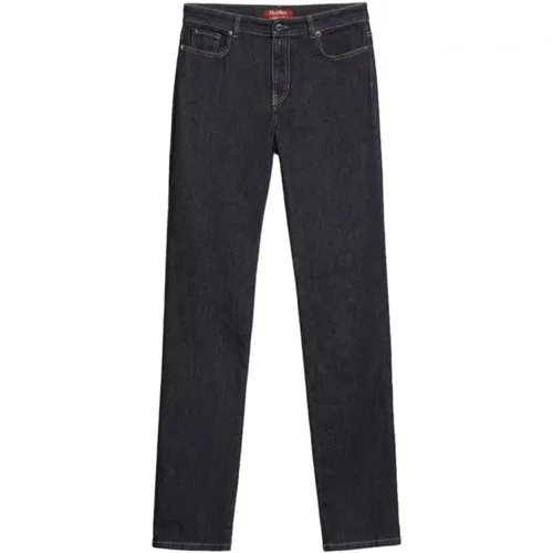 Klassische Denim Jeans für den Alltag , Damen, Größe: 2XS - Max Mara Studio - Modalova