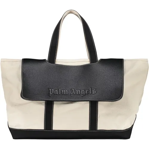 Leder Reisetasche Palm Angels - Palm Angels - Modalova