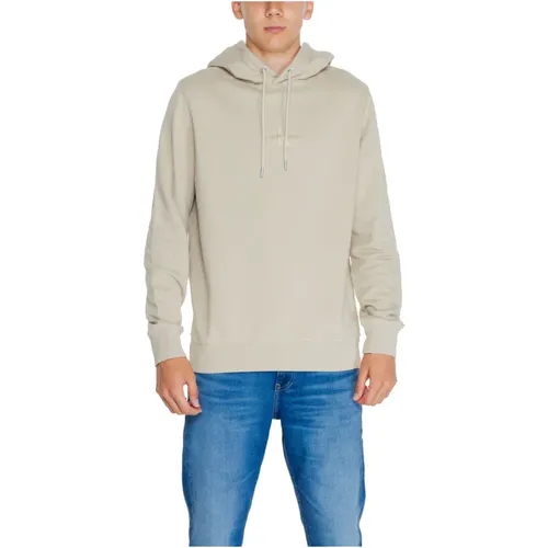 Monologo Sweatshirt Herbst/Winter Kollektion , Herren, Größe: S - Calvin Klein Jeans - Modalova