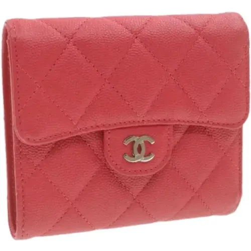 Pre-owned Leather Chanel Wallet , female, Sizes: ONE SIZE - Chanel Vintage - Modalova