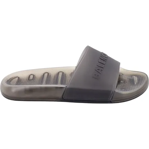 Sandals with Embossed Logo , male, Sizes: 6 UK - Balenciaga - Modalova