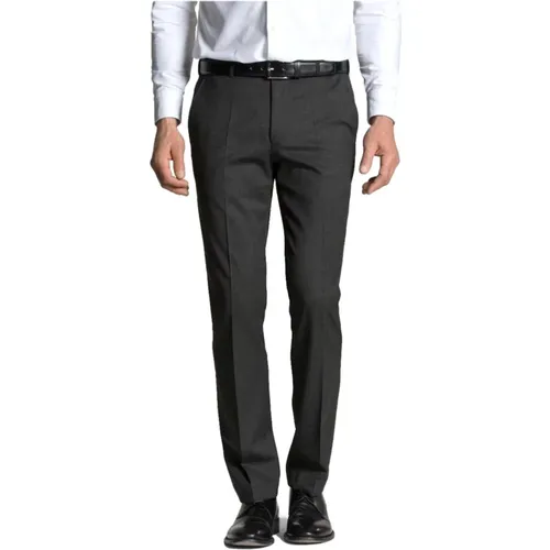 Oslo model trousers 2-2603/08 aut/inv , male, Sizes: W30, W25, W28, W29 - Meyer - Modalova