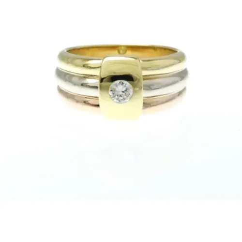 Pre-owned Gold rings , female, Sizes: ONE SIZE - Cartier Vintage - Modalova