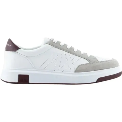 Klassische Sneakers , Herren, Größe: 46 EU - Armani Exchange - Modalova