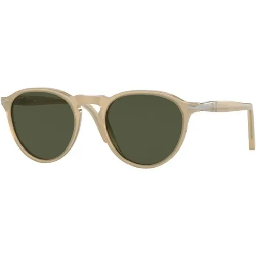 Stilvolle Sonnenbrille in Braun , unisex, Größe: 51 MM - Persol - Modalova