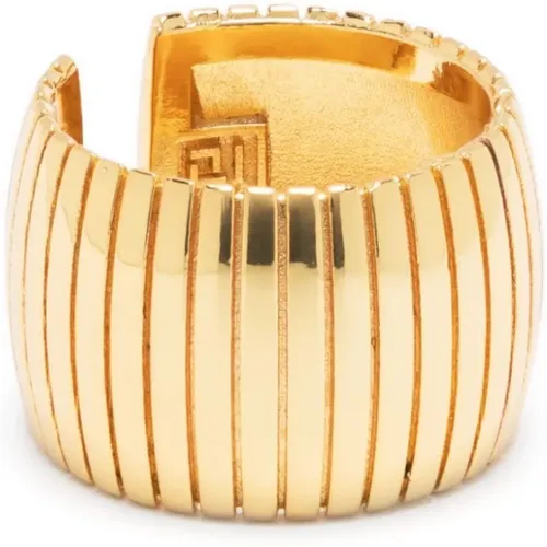 Goldener Ring für Damenaccessoires , Damen, Größe: M - Federica Tosi - Modalova