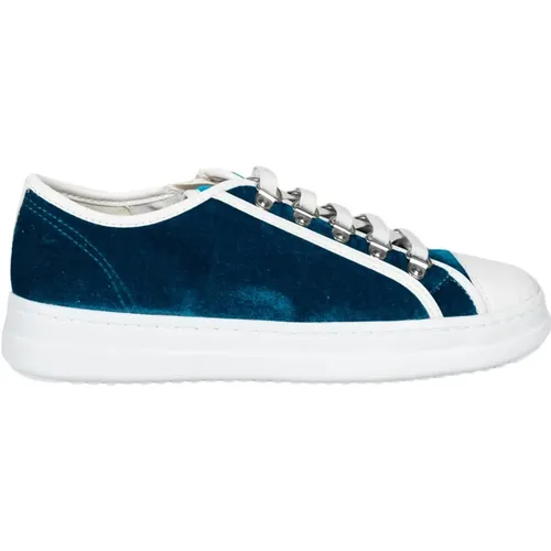 Stylische Sneakers , Damen, Größe: 38 EU - Geox - Modalova