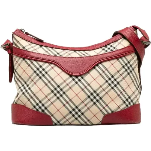 Pre-owned Canvas schultertasche - Burberry Vintage - Modalova