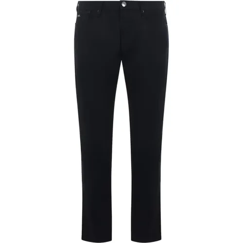 Men`s J06 Five-Pocket Jeans , male, Sizes: W28 - Emporio Armani - Modalova