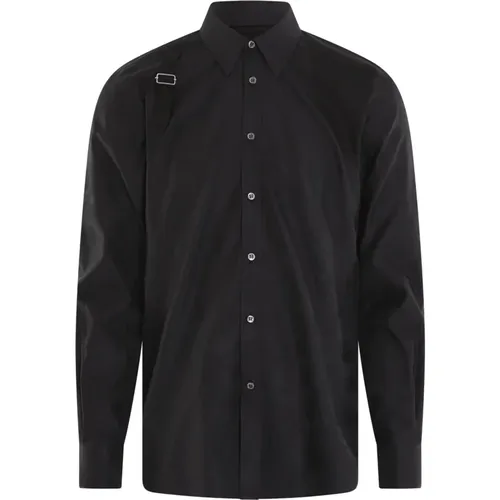 Contrast Harness Shirt , male, Sizes: M - alexander mcqueen - Modalova