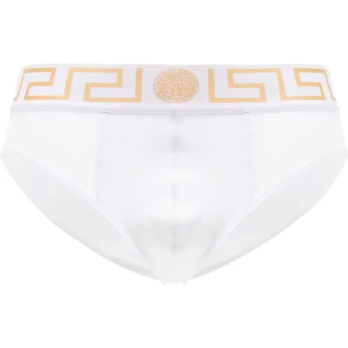 Jersey Greca Slip - Unterwäsche - Versace - Modalova